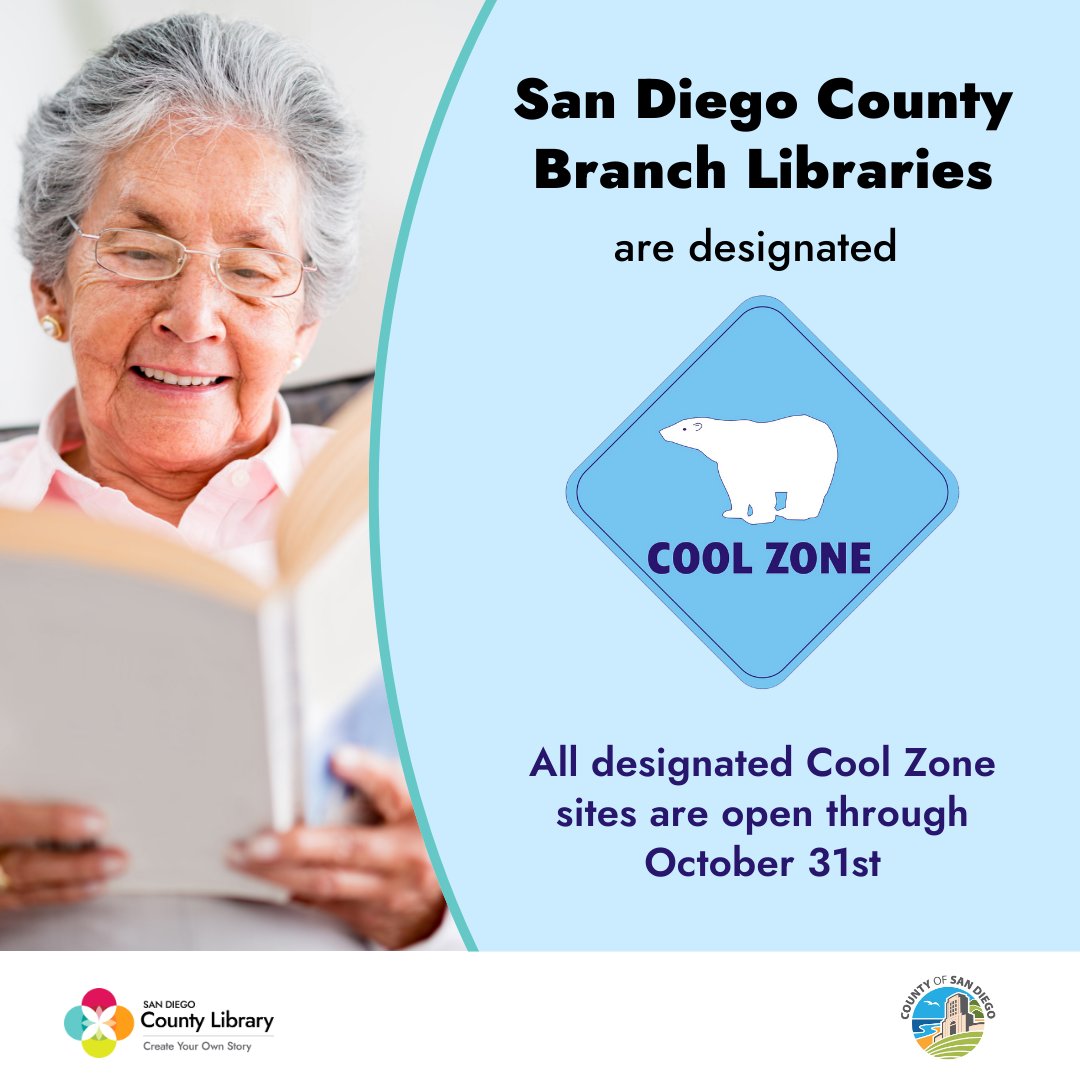 San Diego County Library on Twitter "SDCountyLibrary branches are