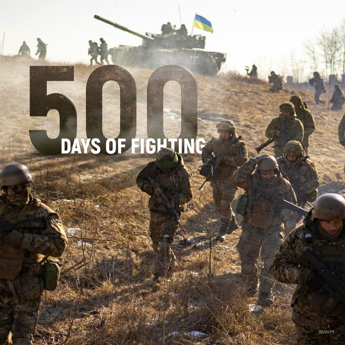 HelperUkraine's tweet image. 500 days of war...
Ukraine holds strong. Ukraine will win.
🇺🇦