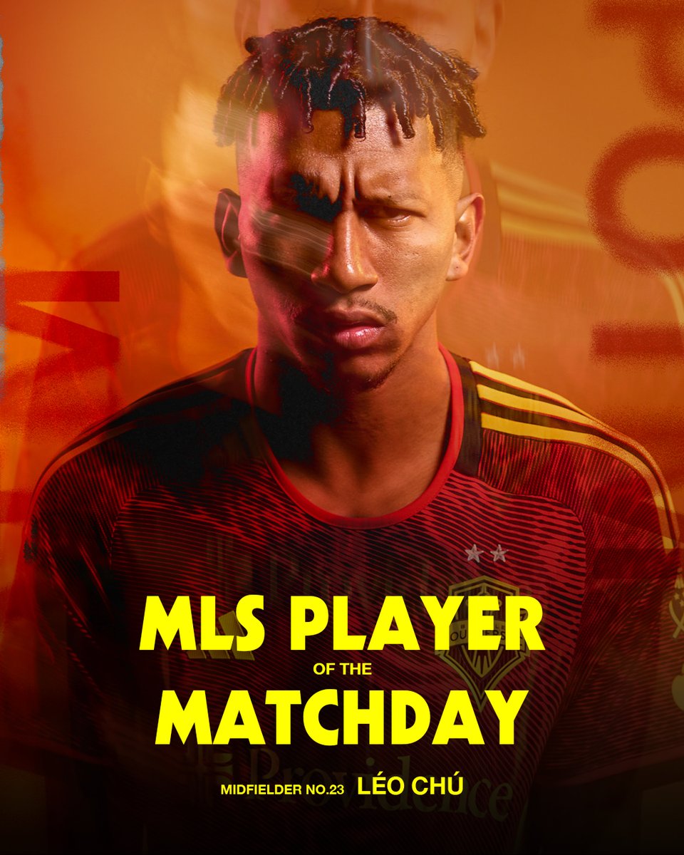 SoundersFC's tweet photo. Congratulations to Léo Chú for being named MLS Player of the Matchday! 🏹

READ ➡️ https://t.co/rnfXOYQVym https://t.co/7Nr1S3gImW
