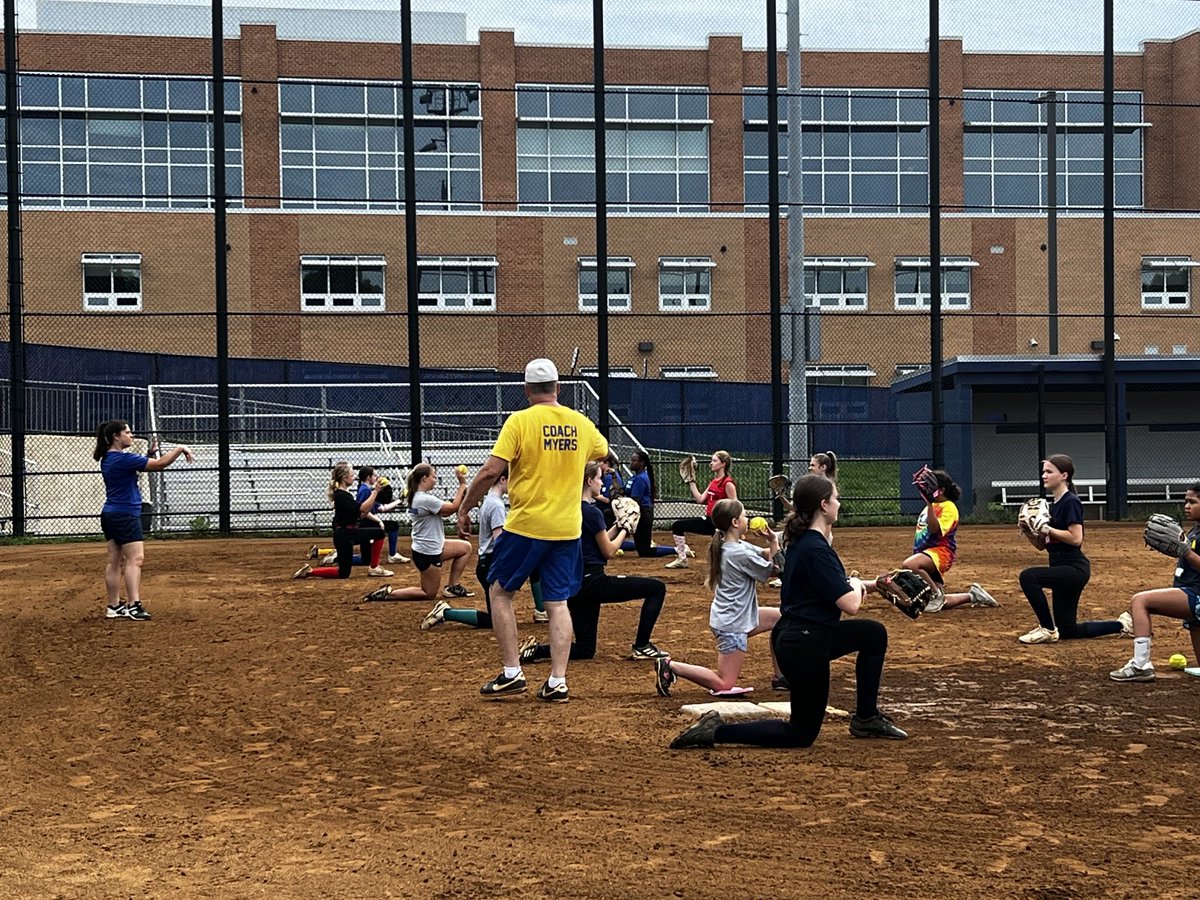 Day 1 of Patriot District Softball Camp 2023 was off to a good start! 8 different high schools represented. ⁦<a href="/wspringspartans/">WS Spartans</a>⁩ ⁦⁦<a href="/LBathletic/">LB Bruins Athletics</a>⁩ ⁦<a href="/RobinsonRams/">Robinson Rams</a>⁩ ⁦<a href="/ACHSTitans/">Alexandria City High School Athletics</a>⁩ ⁦<a href="/TJHSST_Sports/">TJ Colonial Sports</a>⁩ ⁦<a href="/DJOSoftball/">O’Connell Softball</a>⁩ ⁦<a href="/justicehswolves/">Justice High School</a>⁩