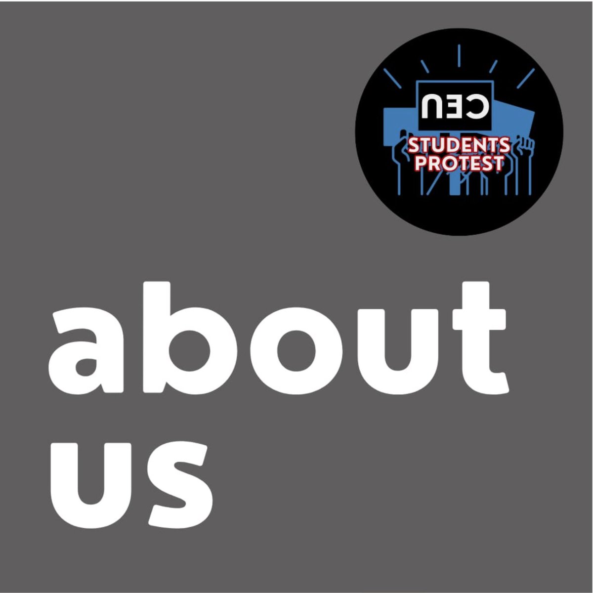 CEU Students Protest tweet media