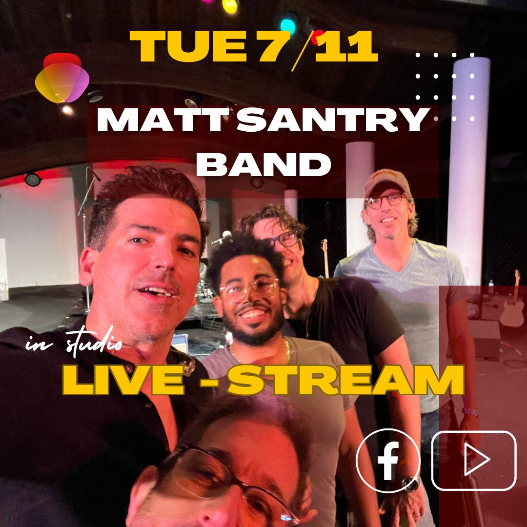 Reminder: Live Stream on Tue, 7/11 📱 - mailchi.mp/mattsantry/rem…