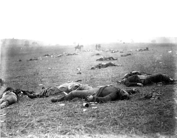 On this day in 1863, Robert E. Lee’s Confederate army is beaten after three days of bloody fighting at Gettysburg. Both the defeat there and the fall of Vicksburg on July 4 come as major blows to the Southern rebellion.