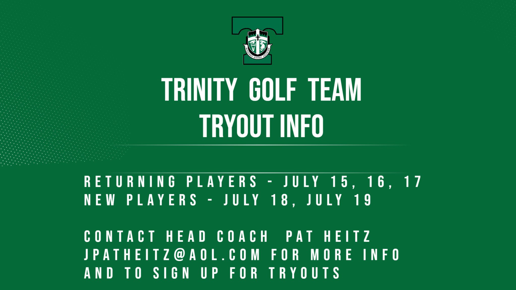 Trinity Athletics on Twitter: 