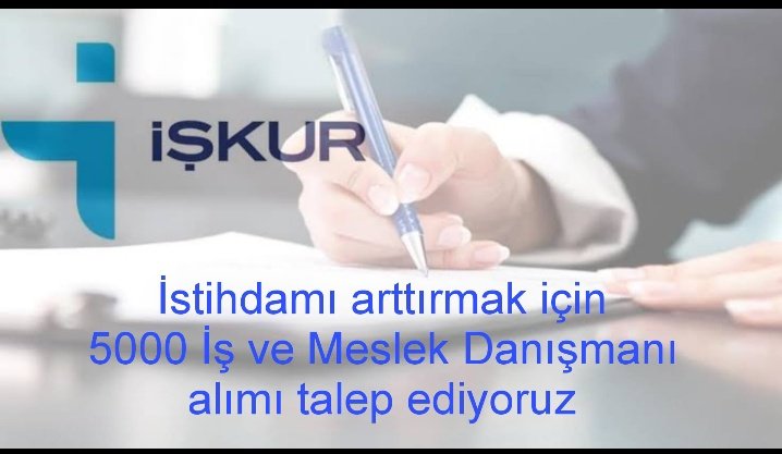 <a href="/isikhanvedat/">Prof. Dr. Vedat Işıkhan</a> Sayın Bakanım,atama bekleyen İŞ ve MESLEK DANIŞMANLARI olarak size sesleniyoruz! Lütfen çağrımıza yanit verin! Bizler milletimiz icin goreve haziriz.⭐Sizden müjdemizi bekliyoruz.♦️⭐🟢İŞ ve MESLEK DANIŞMANLARI ATANSIN, İSTİHDAM ŞAHLANSIN!♦️⭐🟢 <a href="/isikhanvedat/">Prof. Dr. Vedat Işıkhan</a> #5000KurumDışıİMD