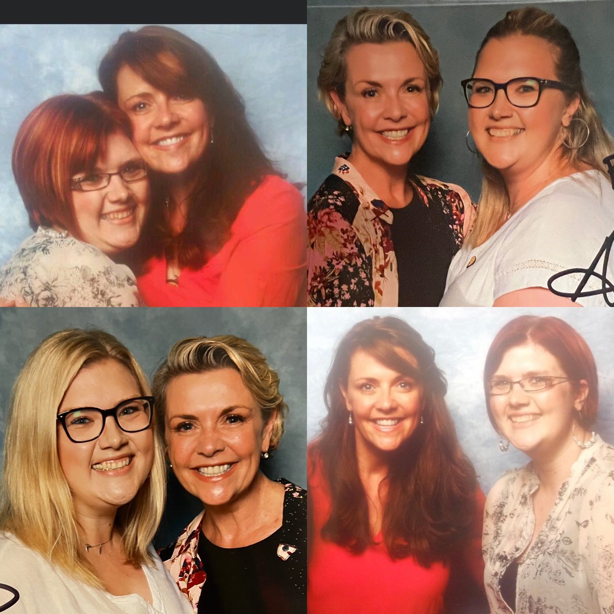 10 years apart and a lot of conventions/life in between. Thank you for everything <a href="/amandatapping/">Amanda Tapping</a> ❤️