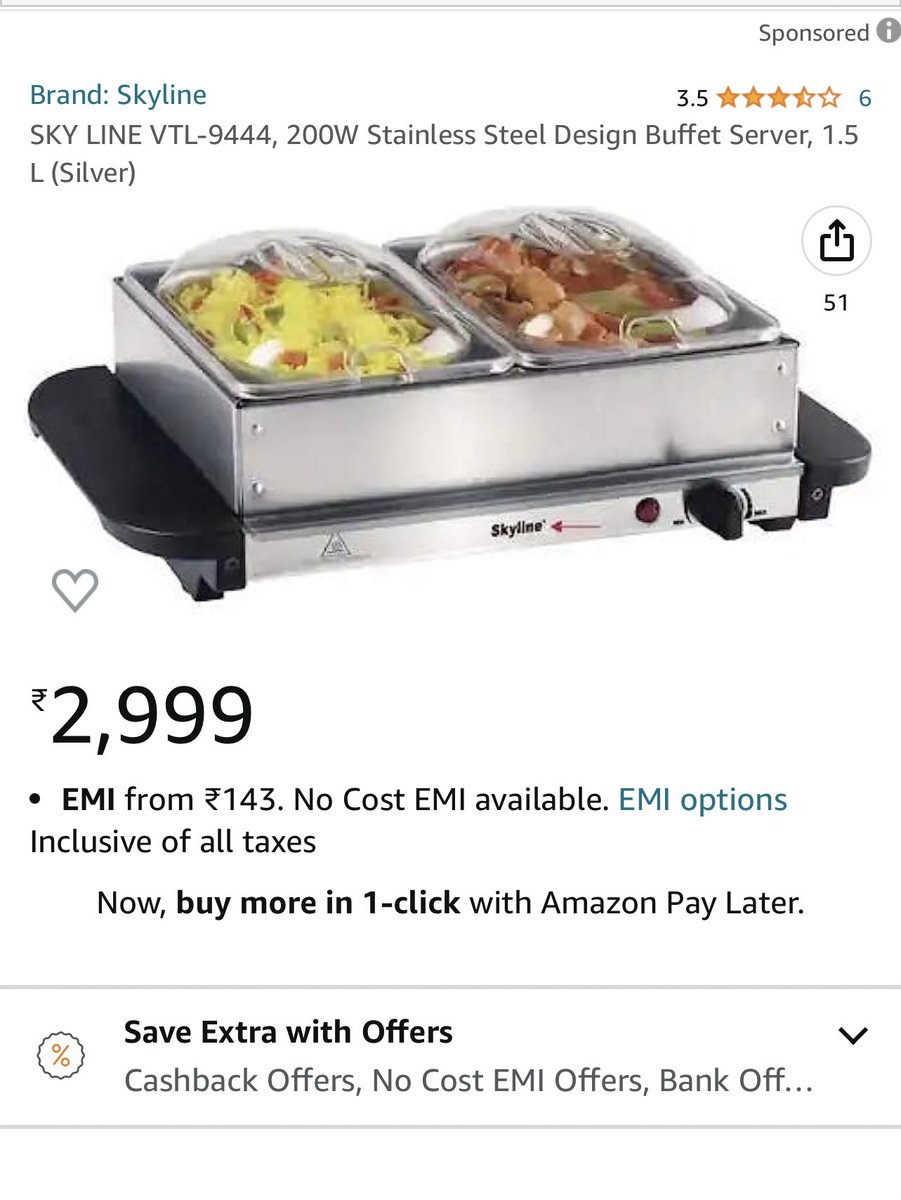 jaspreetsanand's tweet photo. @AmazonHelp @amazonIN failed to deliver my order not once, not twice, but THREE times before. And today, they surpassed expectations by attempting to deliver a ₹2999/- buffet grill instead of the ₹9790/- water dispenser I ordered. Seriously, @amazonIN, get your act together! #AmazonFail https://t.co/NdQQx8Fu4X