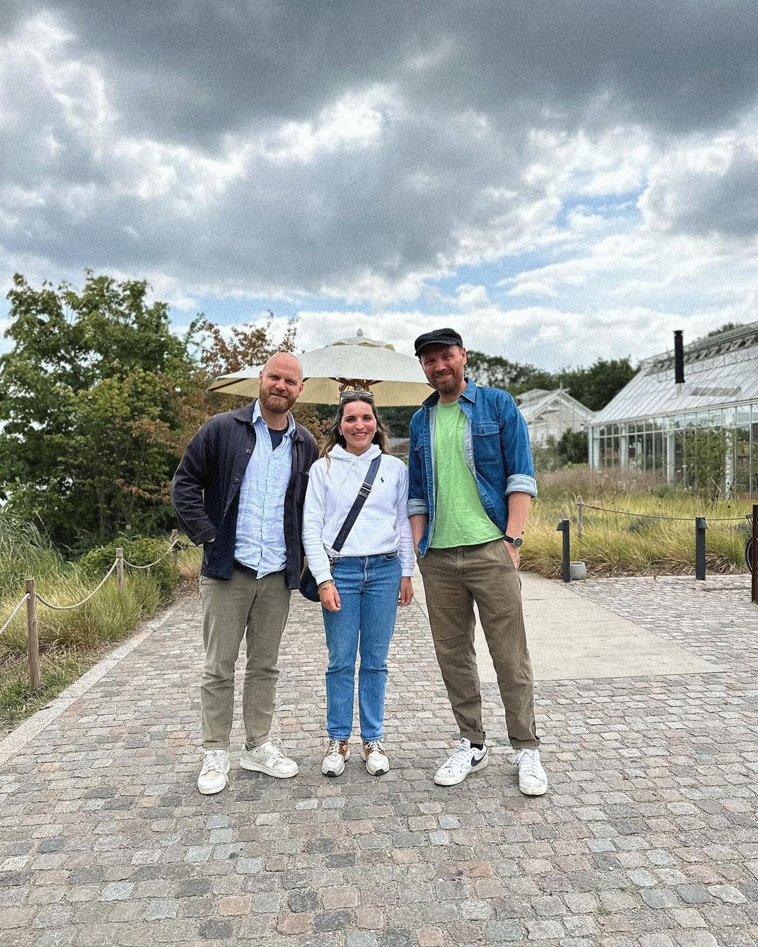 Coldplaying on X: More of Will Champion and Jonny Buckland with a fan  today in Gothenburg 🇸🇪 💚