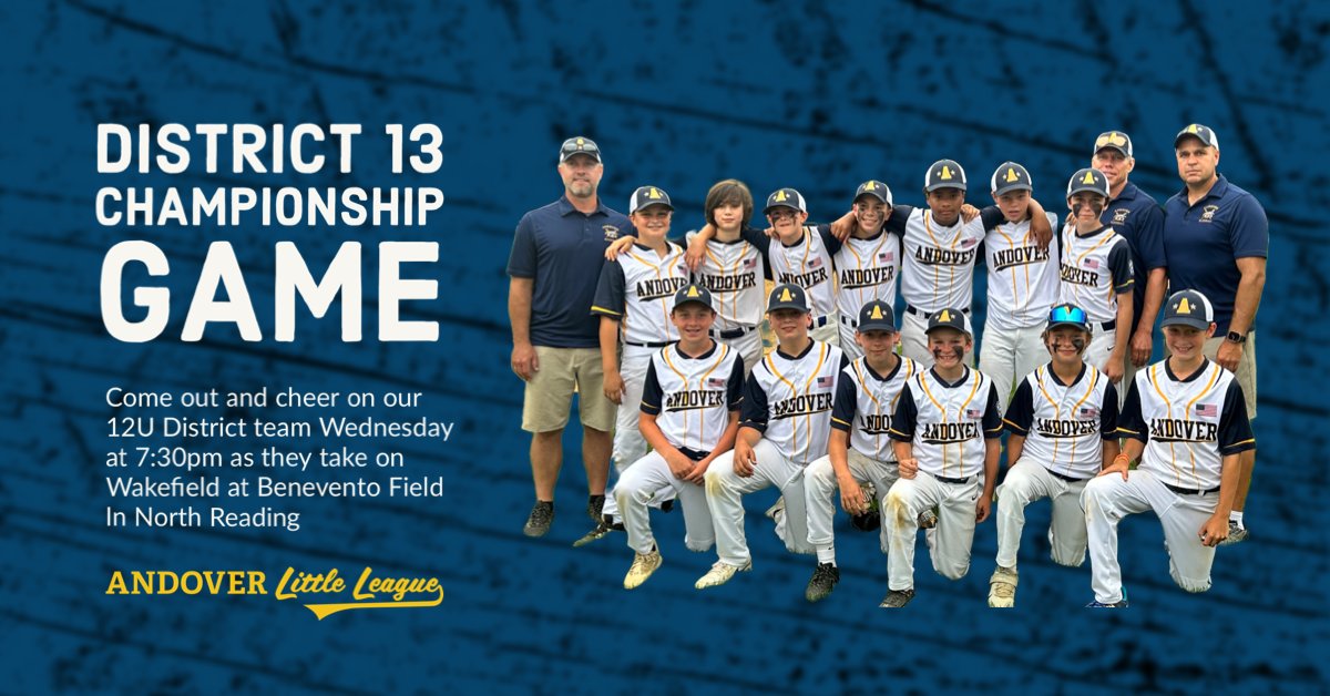 Andover LL tweet media