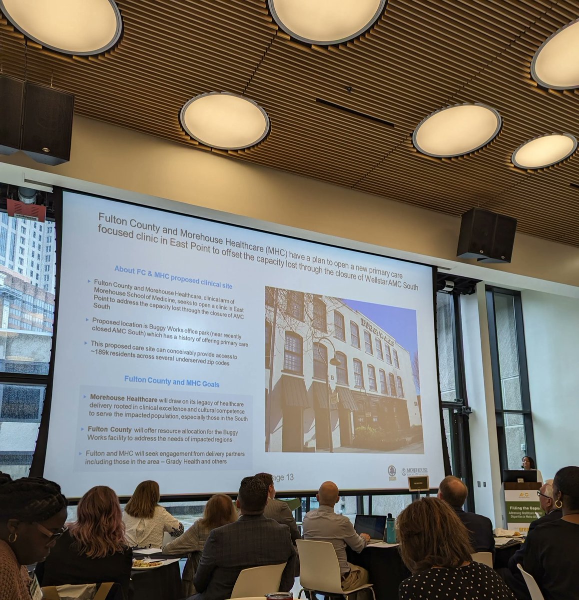 Thank you, @atlantaregional for hosting 'Filling the Gaps: Addressing Healthcare Access Disparities in Metro Atlanta' this morning. Collaboration is so important as we work to solve these issues so thank you for bringing us together and facilitating critical conversations.