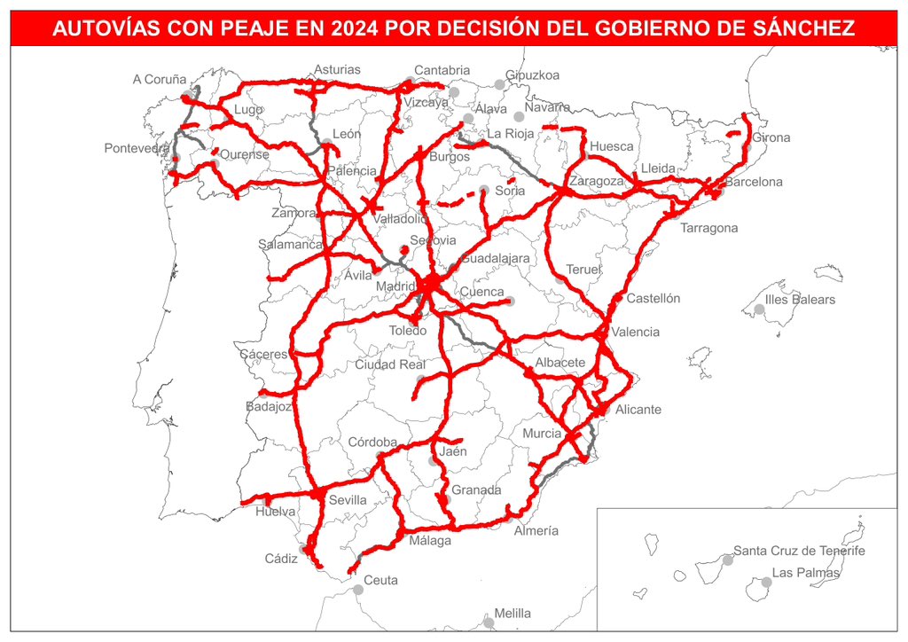 ¿Niega Pedro Sánchez que se ha comprometido a hacer de pago estas autovías en 2024? 

#CaraACaraAtresmedia