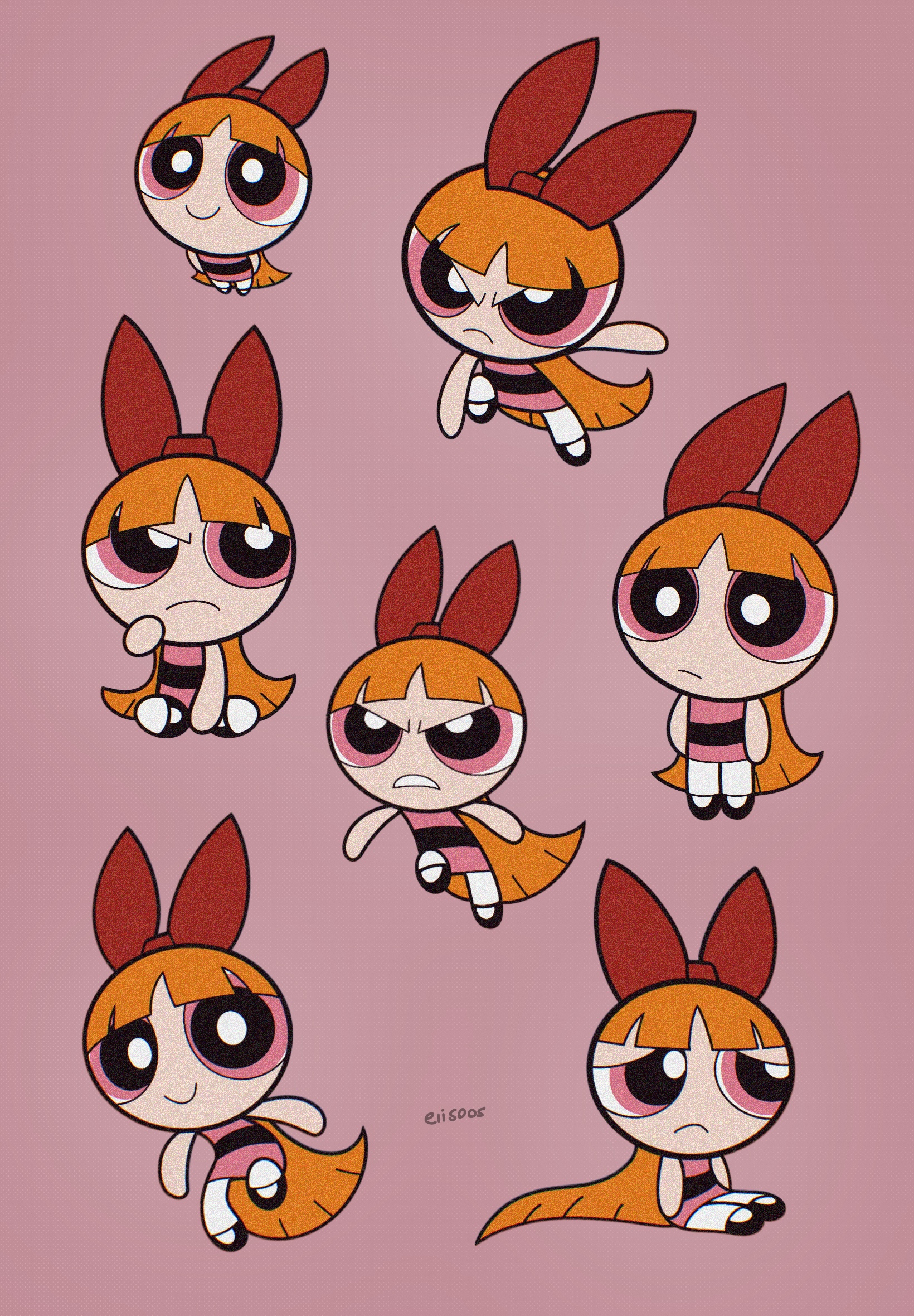 ElisOos on X Blossom I should to do more drawings with original ppg because they are really funny to draw also bc this old style is cool. PowerpuffGirls CartoonNetwork https t hSESp4AfH9