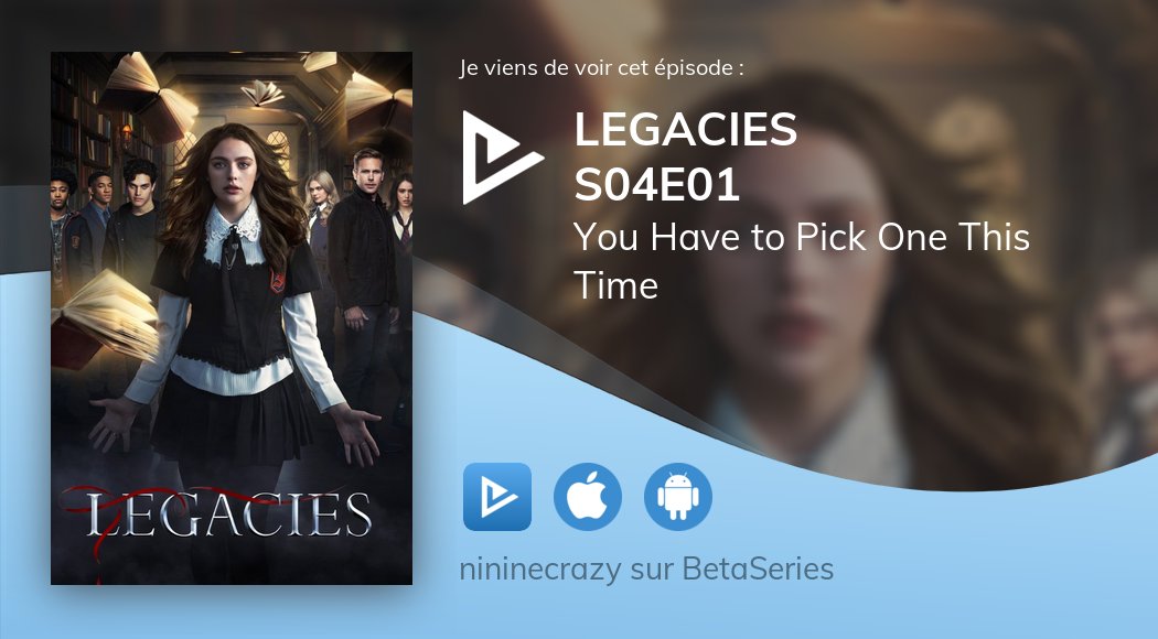 Nininecrazy's tweet photo. Vient de regarder Legacies S04E01 https://t.co/dd9miGHSot
