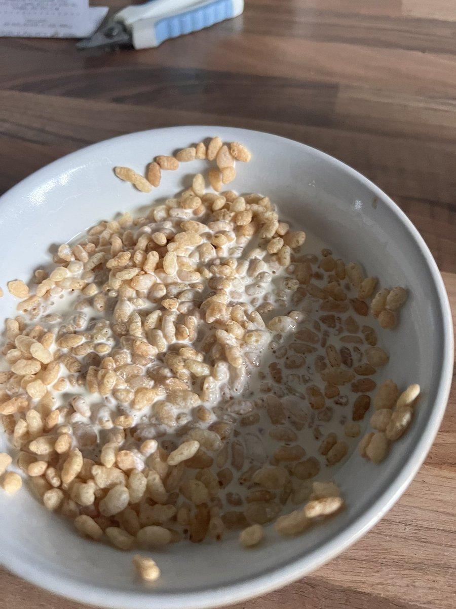 nic_laing1975's tweet photo. @jamesmartinchef  rice crispies. Milk. Sugar - cream 😊🥰 https://t.co/yP8E1Wr4fa