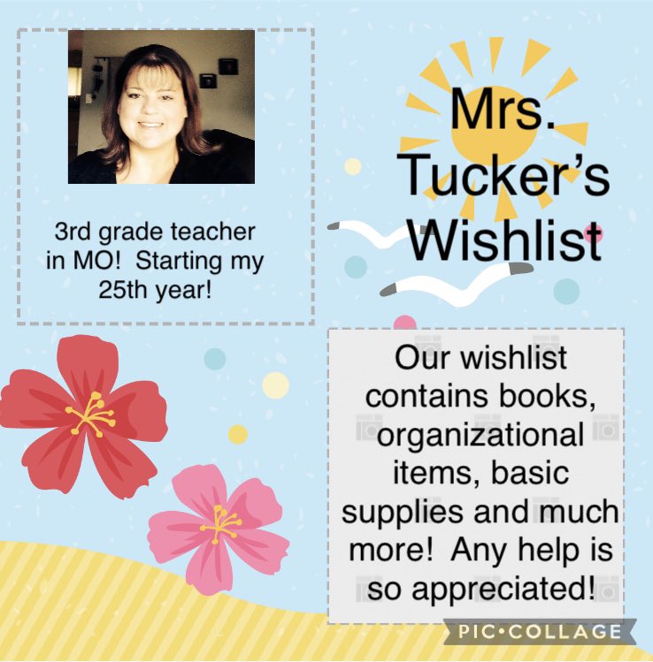 @TheAlexisKraft <a href="/amazon/">Amazon</a> Thanks for the space to share!  3rd grade 👩‍🏫 in MO starting my 25th year!  #clearthelist 

👉🏻books
👉🏻binders
👉🏻paper towels
👉🏻pencil cases 

Any help is so appreciated!

📕list👉🏻 amazon.com/hz/wishlist/ls…

Class list👉🏻 amazon.com/hz/wishlist/ls…