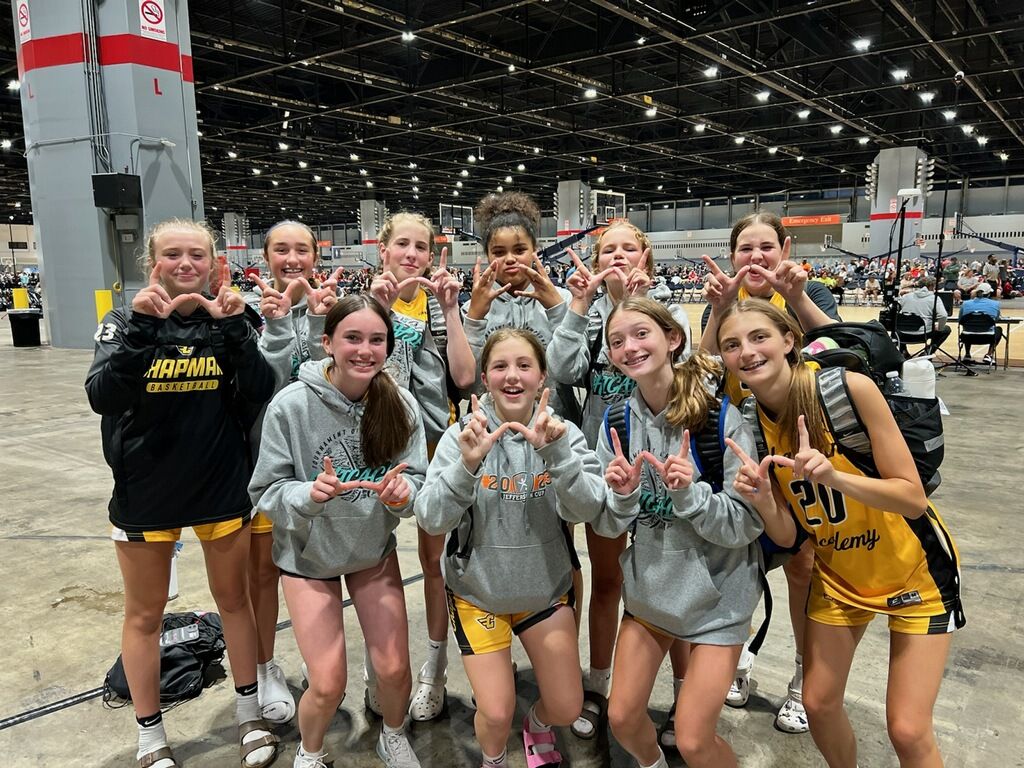 Had a fun four days with this crew. Played some great teams from Illinois, Alaska, Washington, California, New York and Canada. Shared lots of laughs, learned a few things and pulled out wins in the last two games to become the Nike TOC 13U Sapphire Silver Champions!