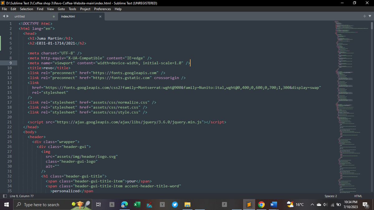 nairojuma's tweet image. A good start. #htmllanguage