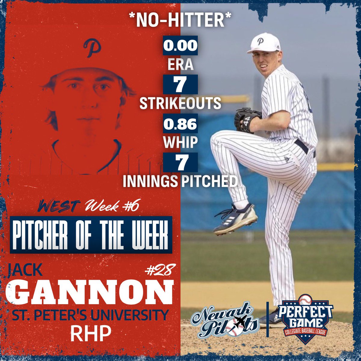 PGCBLbaseball's tweet image. Billy Morris is your Week 6 West Division Player of the Week and Jack Gannon is the West Division Pitcher of the Week!

Read more here: pgcbl.com/morris-gannon-…

@billymo2022 @dyouvillesaints @niagarapower @peacocksbase @newarkpilots