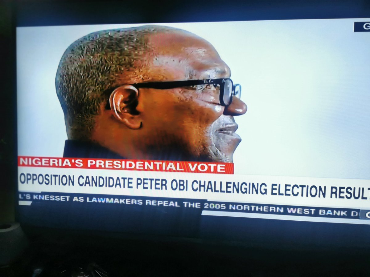 It is very interesting to hear that Bola Ahmed Tinubu and APC are already preparing for a rerun. I thought they said our case isn’t strong🤣 Please tell them to stop wasting their time. Tinubu will be disqualified, and Peter Obi will be declared the authentic winner of the