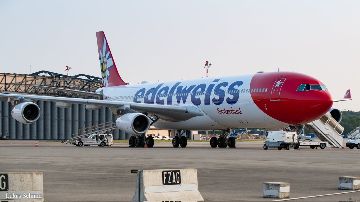 aviation_schmid's tweet photo. Edelweiss / Airbus A340-300 / HB-JMC / ZRH - 10.7.23
@flyedelweiss
#AvGeek #planespotting #planes #planespotter #aviation #aviationphotography #spotting #ZRH #ZRHAirport #ZRHmovements #airbus #a340 #a343 #edelweiss #hbjmc https://t.co/3hpttZZQgu
