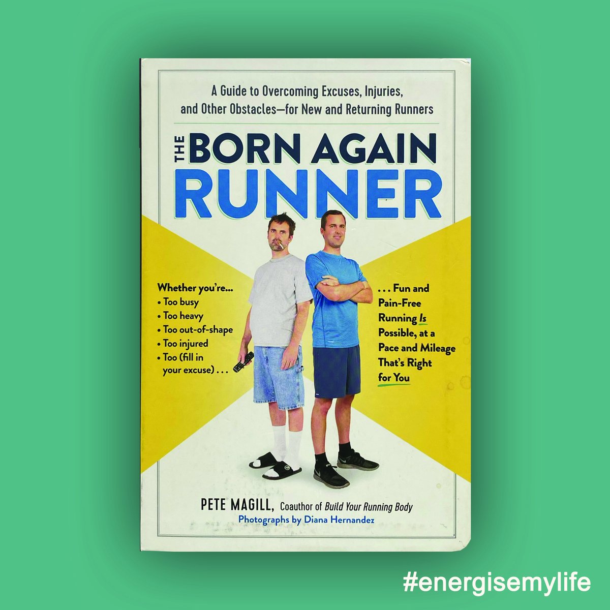 Books that changed me: Pete Magill, The Born Again Runner. This book got me out the door after a long break & years of no consistency. It changed my expectataion & my thoughts about running #booksthatchangedme #runmotivation #runspiration #runningbook #energisemylife
