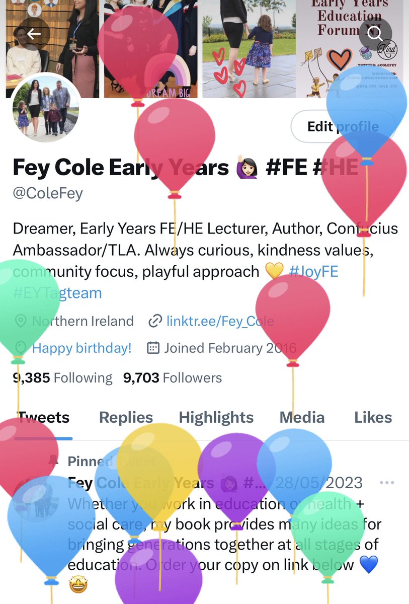 Fey Cole Early Years 🙋🏻‍♀️ #FE #HE tweet media