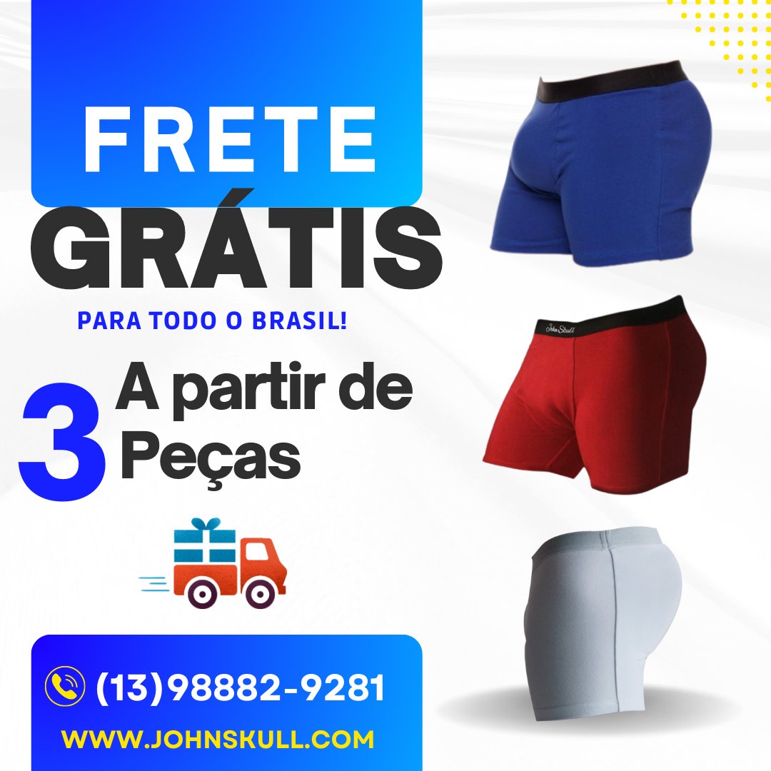 johnskullbr's tweet photo. Confira nossa promoção, e faça seu pedido. Na compra de 3 peças dos nossos produtos tenha frete grátis para todo Brasil.

Quer saber mais? Me chame no WhatsApp clicando no link da bio @johnskull ⬇⬇

📱(13) 98882-9281

📍https://t.co/yQJs1I8P1D https://t.co/nVp6tbUGB7