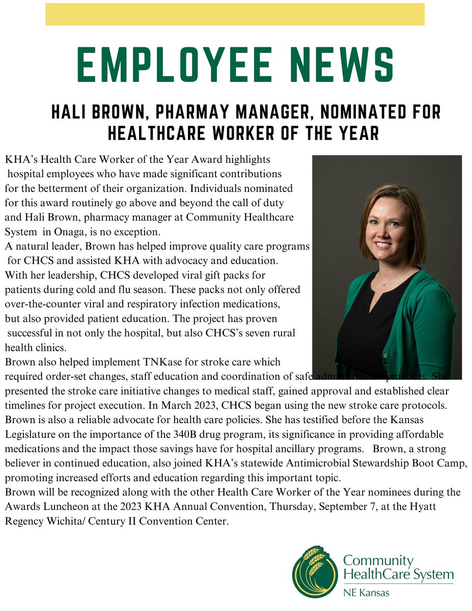 Community HealthCare System tweet media