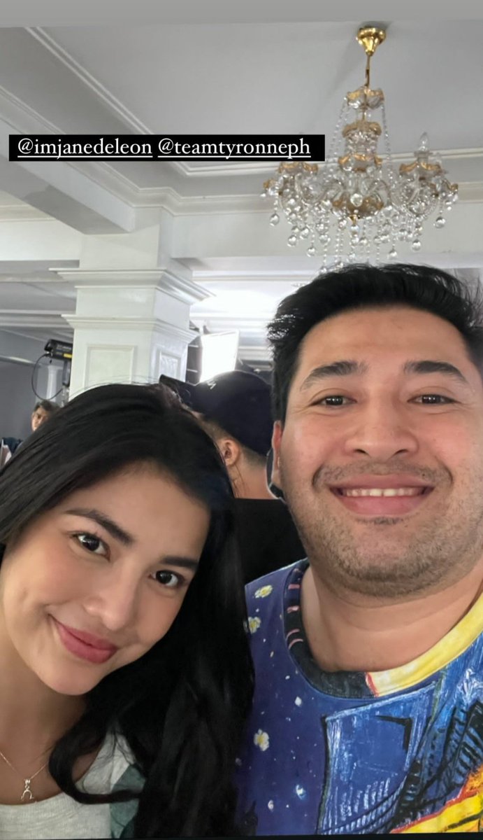 JANERATIONOFC's tweet photo. 071023 Sir Tyronne instagram story with Jane De Leon 🖤

#JaneDeLeon https://t.co/IETZk7sDu4