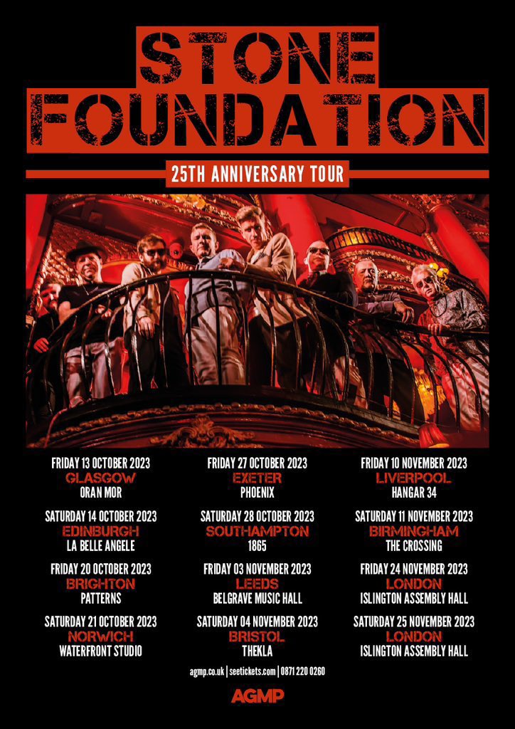 stonefoundation's tweet photo. @13darlo @NeilSheasby Thanks Paul keep spreading the word and we’ll hopefully see you at some of these dates in oct/nov ✊🙏🎶 https://t.co/qOASzeU473