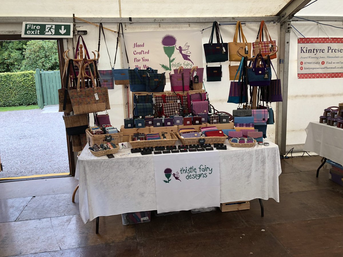 I’m popping up with Thistle Fairy Designs for one special summer event, The #Aberfeldyshow. 11th and 12th August #handmade, #harristweed #harristweedbags #EXCLUSIVE #unique #ecofriendly #bespokebags