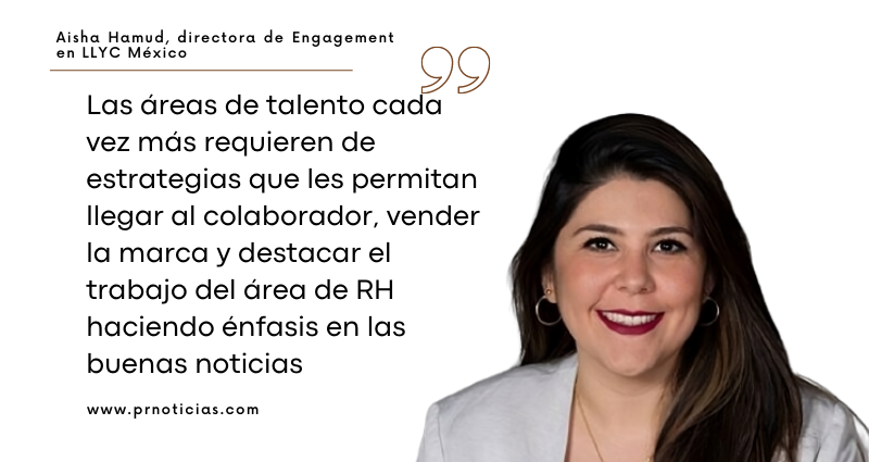 prnoticias's tweet image. El equipo de #DeepDigital de @LlorenteyCuenca usa técnicas de big data e inteligencia artificial para conocer los atributos del employer branding ⬇️ 

Conversamos con la directora de Engagement en #LLYCMéxico, Aisha Hamud 🗣️

🔗 prnoticias.com/2023/07/10/lly…