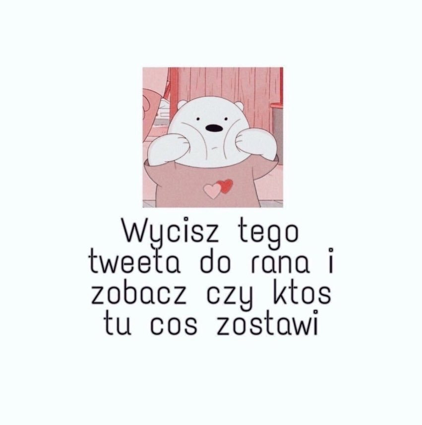 Możecie coś zostawić 🤍