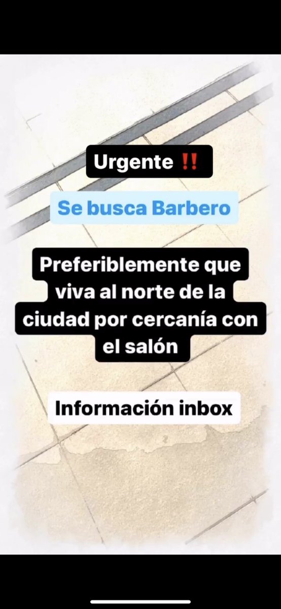 masjenco's tweet photo. #trabajosihay #peluqueria #estilistas #barberos #manicuristas #bogota https://t.co/v4nkPEnWgt