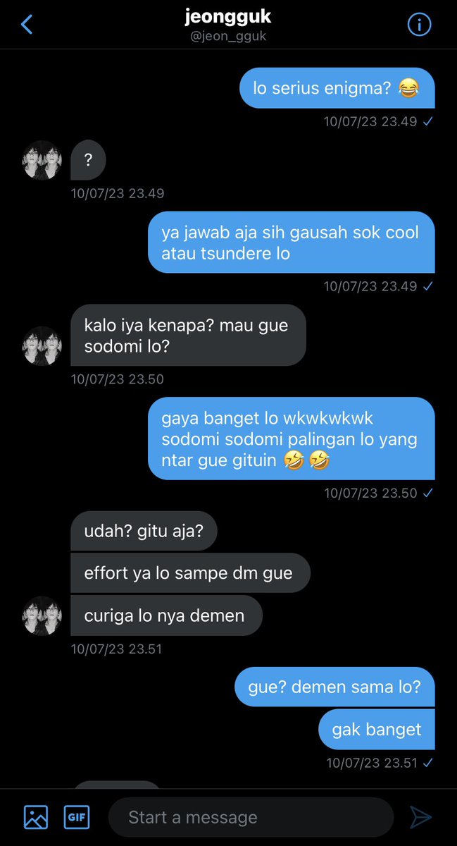 sequexl's tweet image. taekook • kookv
one tweet au; “nantangin”
enigma — alpha.