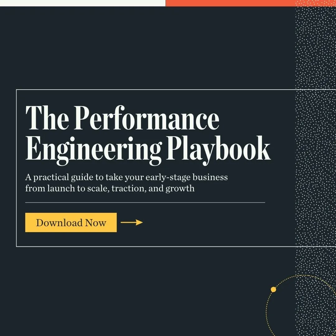 Successful founders not only know why resilience is necessary - they know how to build it.🎒 This Performance Engineering Playbook gives you information, resources, and frameworks to build and scale a healthy startup. 🎁 A gift from us to you. Get it:  buff.ly/44ibofs #VC