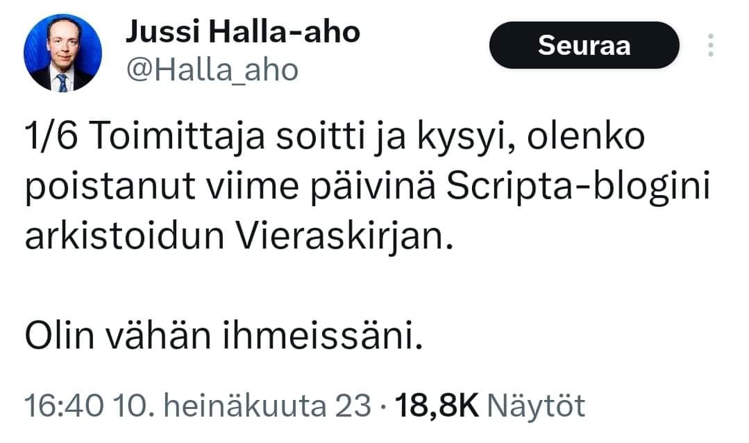 MikaPirhonen's tweet image. #RiikkaPurra #Scripta #Vieraskirja