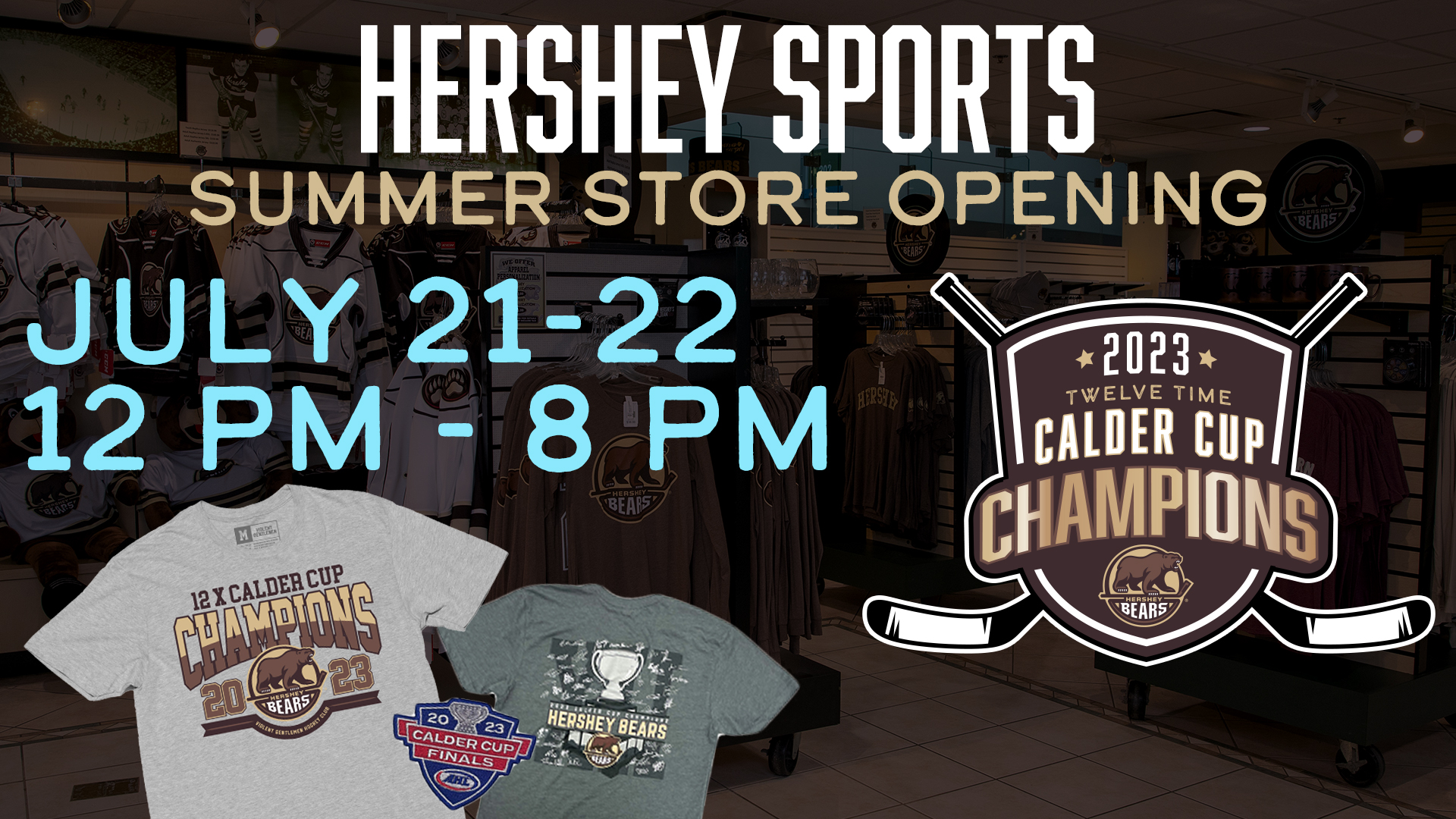Hershey Bears on Twitter ""Get in champs, we're going shopping" Join