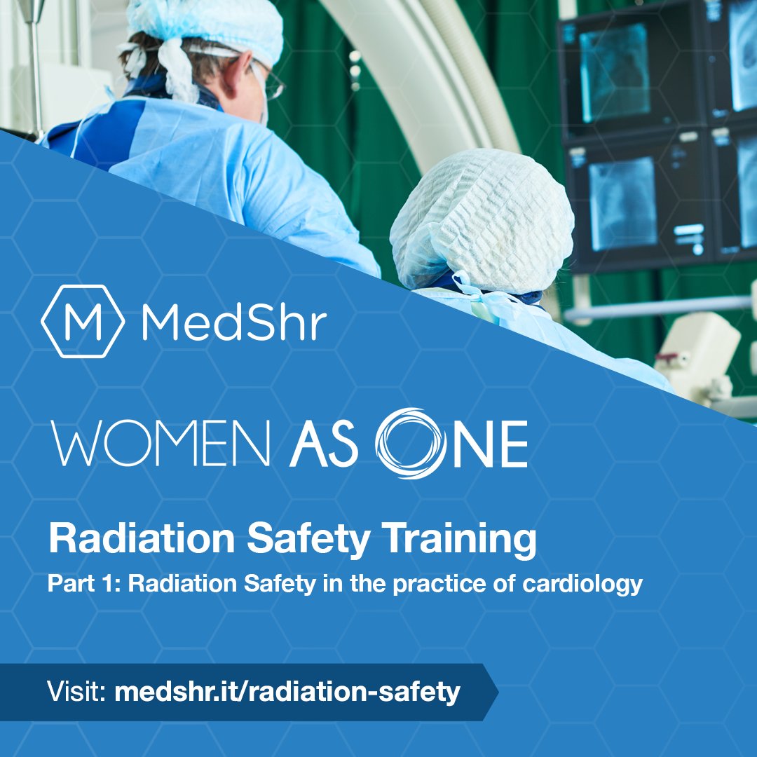 medshronline's tweet image. Radiation exposure in pregnancy is a frequent concern of women in cardiology. Get the facts, learn how to manage risk, and feel empowered to make the right career decisions in Women as One’s Radiation Safety Training course on @MedShrLearning: ow.ly/QuO750OGJpJ #Cardiology
