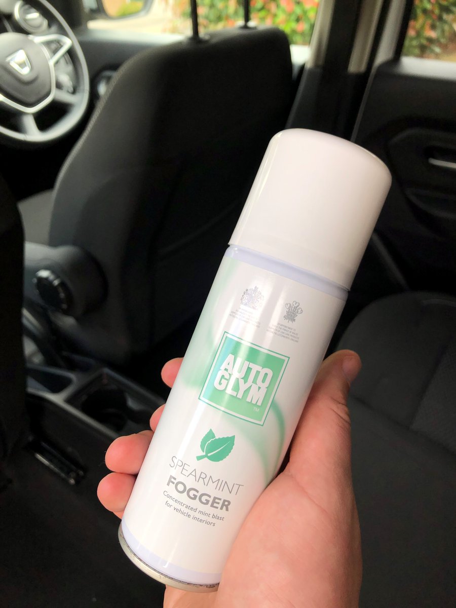 Mark At Autoglym (@markatautoglym) on Twitter photo Car now has fresh breath scent after a blast of <a href="/AutoglymPro/">Autoglym Professional</a> Spearmint Fogger Car now has fresh breath scent after a blast of <a href="/AutoglymPro/">Autoglym Professional</a> Spearmint Fogger