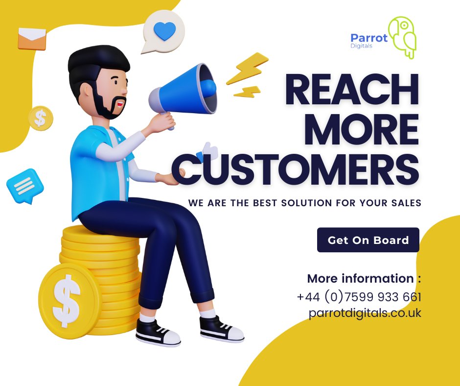 ParrotDigUk's tweet photo. At Parrot Digitals, our prices are affordable with great results to show for it. We are about attracting more engaged customers at an affordable rate.

https://t.co/it2G3GDi8t
+44 (0)7599 933 661

#growyourbusiness #facebookadvertising #linkedinmarketing #digitalmarketing #seo https://t.co/YMCtcwFDla