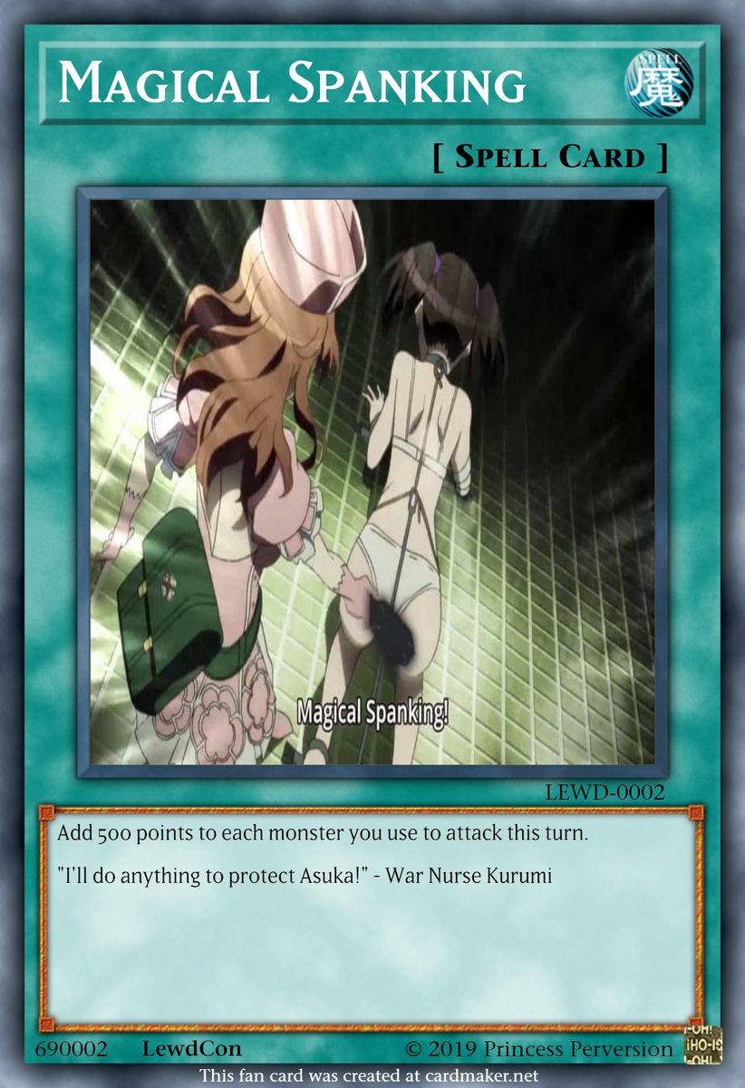 princessperver2's tweet photo. Why the fuck not? Series name: Magical Spec-Ops Asuka https://t.co/bONzD5EJ3M