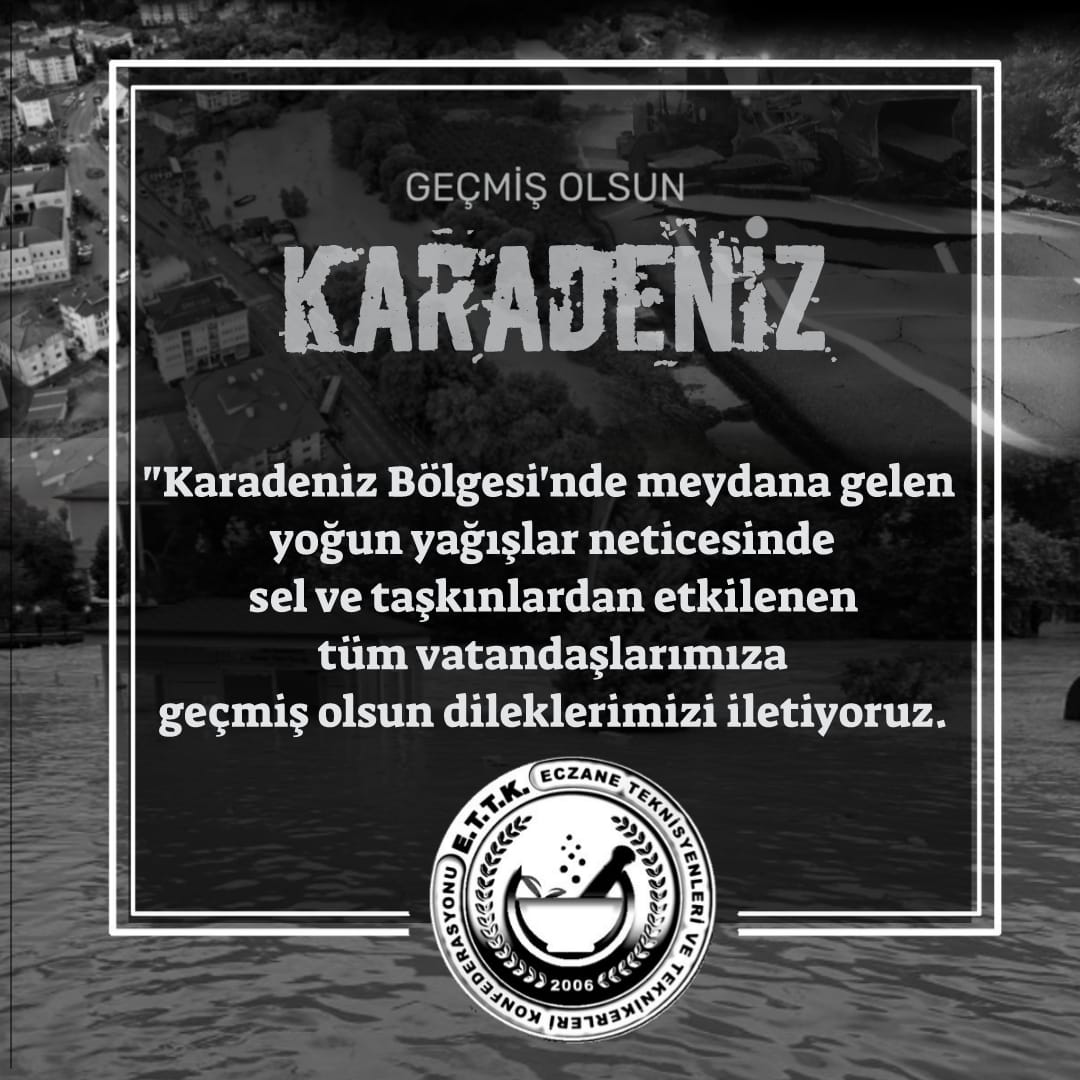 ECZANE TEKNİSYENLERİ & TEKNİKERLERİ KONFEDERASYONU (@ettkkurumsal) on Twitter photo 
