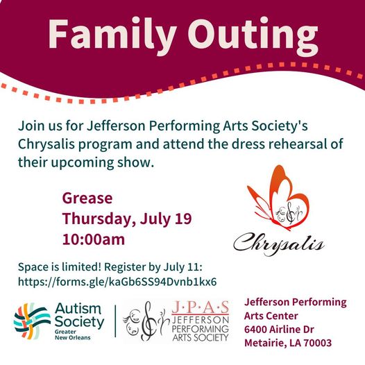 Join us for this week's Programs! Sign up to see Grease for free through the JPAS Chrysalis program by July 11th. conta.cc/3pz1jMl
conta.cc/3PPKAPn