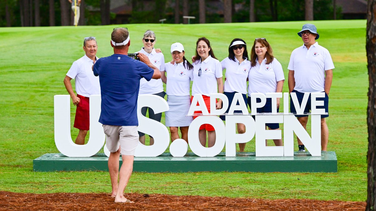 USGA's tweet image. The place to be on a Monday? Gotta be @PinehurstResort!

#USAdaptiveOpen