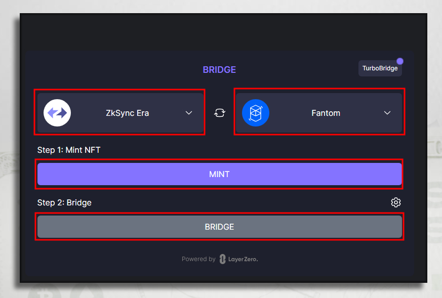 KashKysh's tweet photo. 2-Mint &amp; Bridge with @merkly_com powered by @LayerZero_Labs

🔷 Go to https://t.co/SknJfX50pv

🔷 Select Zksync Era as source network &amp; set the destination network

💡Some Networks are cheap in gas price, so take advantage!

🔷 Click Mint &amp; approve

🔷Click Bridge &amp; confirm https://t.co/rhgzMAesKZ
