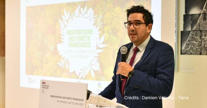 IGNFrance's tweet photo. #Presse | 🆕 Inauguration de l'Observatoire des #Forêts françaises

🌱 Porté par les grands acteurs du domaine forestier, le nouvel observatoire rassemble les expertises et les connaissances de cet écosystème pour faire face aux enjeux du changement climatique.