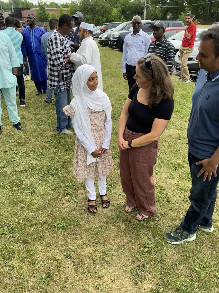 LGSaraRodriguez's tweet photo. It was a pleasure to join @RepSambaBaldeh to celebrate Eid al-Adha! Eid Mubarak! https://t.co/zvDU3eT7SK