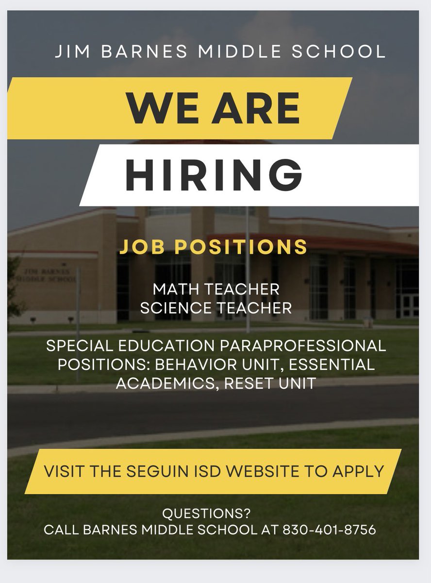 Jim Barnes Middle School (@jimbarnesms) on Twitter photo 