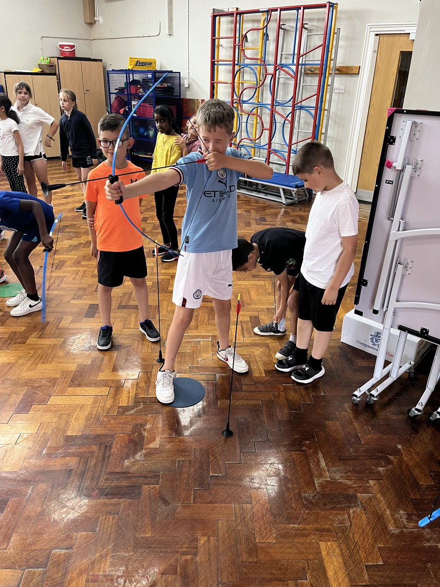 A bit of Archery in the KS2 sports club 🏹 #BGSport #BGExtra